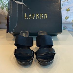 Ralph Lauren looks new. Rhianna black soft patent.